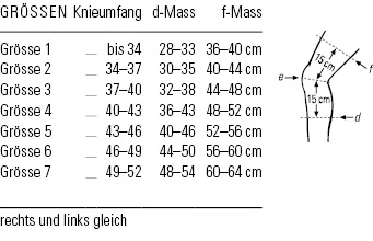 BORT Stabilo® Kniebandage offene Form