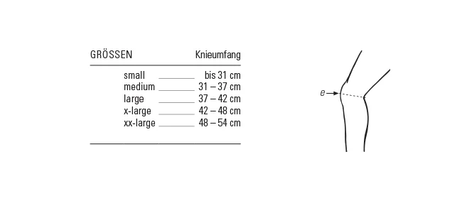 BORT Zweizug Kniestütze